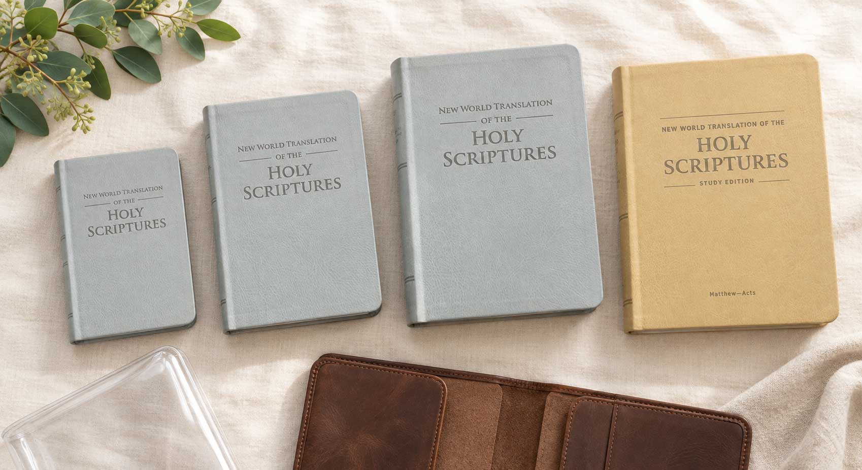 Leather New World Translation Bible covers
